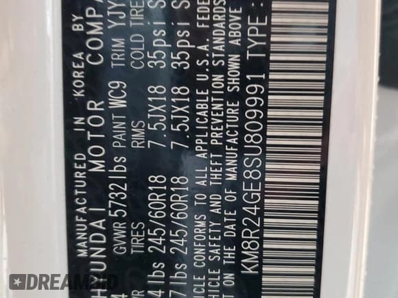 ✅ 2025 Hyundai Palisade SEL • VIN: KM8R24GE8SU809991 • Лот: 46826975. Опубликован ранее на Copart с пробегом 16 872 миль. Бесплатный доступ к архиву аукционных продаж из США и подробный отчёт об истории автомобиля на DreamBid. Изображение 14.