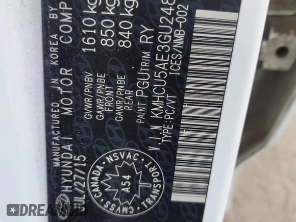 ✅ 2016 Hyundai Accent Sport • VIN: KMHCU5AE3GU248976 • Лот: 82043095. Опубликован ранее на Copart с пробегом 161 951 миль. Бесплатный доступ к архиву аукционных продаж из США и подробный отчёт об истории автомобиля на DreamBid. Изображение 12.