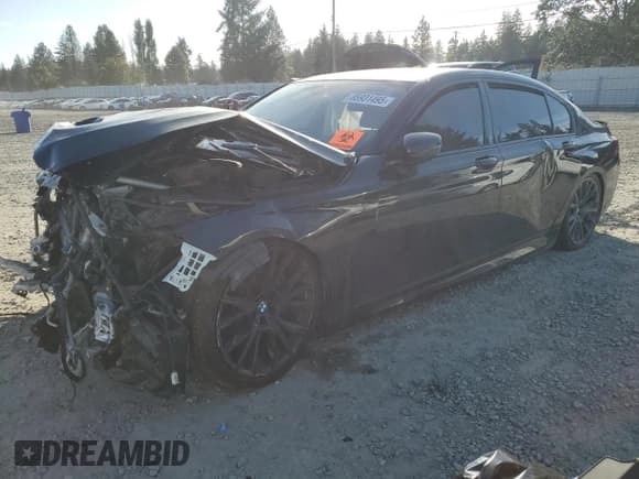 ✅ 2020 BMW 7 Series 740i • VIN: WBA7T2C09LGL17376 • Lot: 85931495. Listed on Copart with Not provided. Free auction sales archive from the USA and detailed vehicle history report at DreamBid. Image 1.