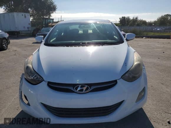2013 Hyundai Elantra Limited with VIN 5NPDH4AE2DH258783, listed as a Copart auction lot 90592915 with 128,356 mi miles and Salvage title. Bid and sale history available at DreamBid. Image 5.
