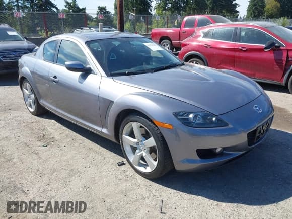 ✅ 2005 Mazda RX-8 • VIN: JM1FE173850154044 • Lot: 42956588. Wystawiony na IAAI z przebiegiem 44 071 mil. Bezpłatny archiwum sprzedaży aukcyjnych z USA i szczegółowy raport historii pojazdu na DreamBid. Zdjęcie 1.