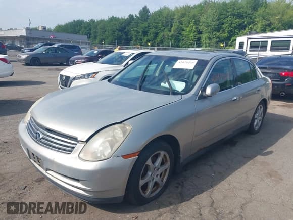 ✅ 2004 Infiniti G35 w/Leather • VIN: JNKCV51FX4M704105 • Lot: 42479225. Listed on IAAI with 177,365 mi. Free auction sales archive from the USA and detailed vehicle history report at DreamBid. Image 2.