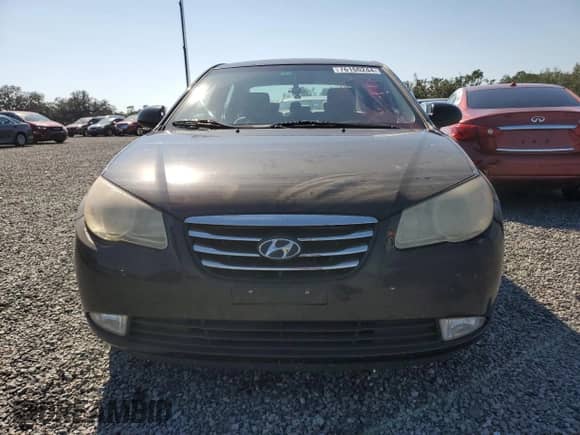 2010 Hyundai Elantra GLS z VIN KMHDU4AD5AU063440, wystawiony jako Copart lot #76160244 z przebiegiem Nie podano mil oraz Szkoda całkowita • Salvage title. Historia ofert i sprzedaży dostępna na DreamBid. Obrazek 5.