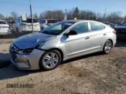 ✅ 2020 Hyundai Elantra SEL • VIN: 5NPD84LF0LH627614 • Lot: 65021105. Listed on Copart with Not provided. Free auction sales archive from the USA and detailed vehicle history report at DreamBid. Image 1.