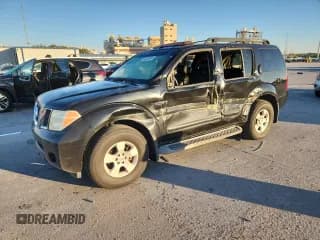 ✅ 2006 Nissan Pathfinder SE • VIN: 5N1AR18U76C604249 • Lot: 82359945. Listed on Copart with 91,407 mi. Free auction sales archive from the USA and detailed vehicle history report at DreamBid. Image 1.