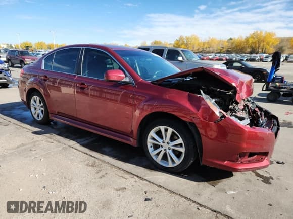 ✅ 2013 Subaru Legacy Premium • VIN: 4S3BMCC6XD3013356 • Lot: 89682845. Listed on Copart with 90,664 mi. Free auction sales archive from the USA and detailed vehicle history report at DreamBid. Image 4.