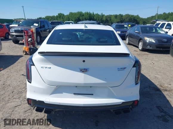 ✅ 2024 Cadillac CT4-V Blackwing • VIN: 1G6D75RP9R0410192 • Lot: 42556603. Listed on IAAI with 3,675 mi. Free auction sales archive from the USA and detailed vehicle history report at DreamBid. Image 17.