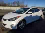 ✅ 2012 Hyundai Elantra Limited • VIN: 5NPDH4AE2CH081490 • Lot: 91243115. Listed on Copart with 80,966 mi. Free auction sales archive from the USA and detailed vehicle history report at DreamBid. Image 1.