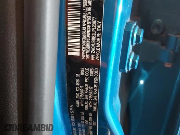 ✅ 2020 Jeep Renegade Latitude • VIN: ZACNJBBB2LPL23877 • Lot: 51942675. Wystawiony na Copart z przebiegiem 67 720 mil. Bezpłatny archiwum sprzedaży aukcyjnych z USA i szczegółowy raport historii pojazdu na DreamBid. Zdjęcie 12.