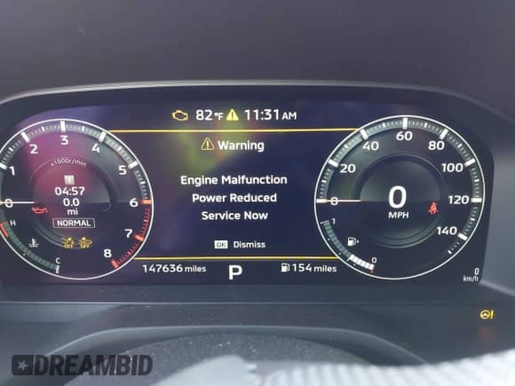 2023 Mitsubishi Outlander SEL z VIN JA4J3VA84PZ021608, wystawiony jako IAAI lot #43251123 z przebiegiem 147 636 mil mil oraz . Historia ofert i sprzedaży dostępna na DreamBid. Obrazek 7.