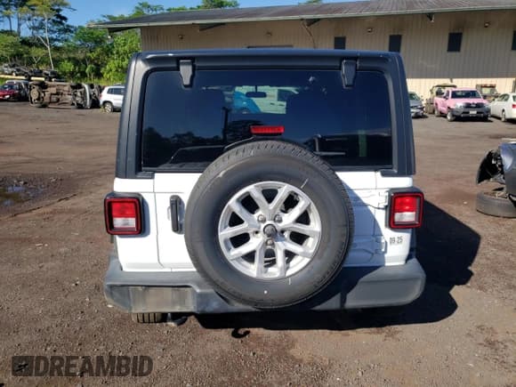 ✅ 2023 Jeep Wrangler Sport S • VIN: 1C4HJXDN5PW698059 • Lot: 84993015. Listed on Copart with 50,513 mi. Free auction sales archive from the USA and detailed vehicle history report at DreamBid. Image 6.
