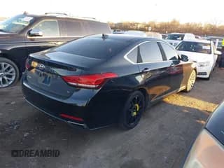 ✅ 2015 Hyundai Genesis 3.8L • VIN: KMHGN4JE7FU027646 • Lot: 41427686. Wystawiony na IAAI z przebiegiem 120 114 mil. Bezpłatny archiwum sprzedaży aukcyjnych z USA i szczegółowy raport historii pojazdu na DreamBid. Zdjęcie 4.