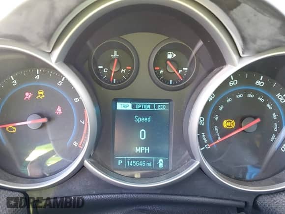 2014 Chevrolet Cruze ECO with VIN 1G1PH5SBXE7425820, listed as a IAAI auction lot 43538934 with 145,646 mi miles and . Bid and sale history available at DreamBid. Image 7.