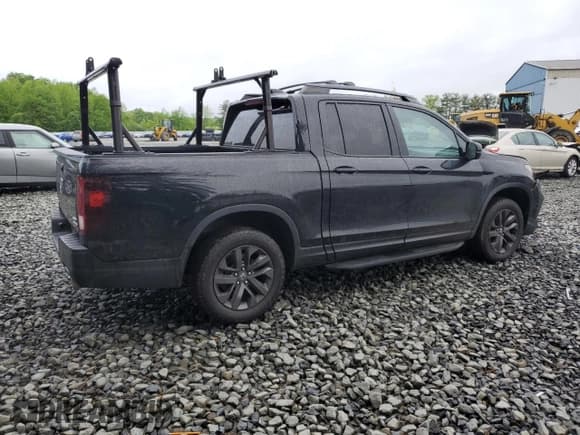 ✅ 2022 Honda Ridgeline Sport • VIN: 5FPYK3F14NB006656 • Lot: 55895635. Listed on Copart with 61,689 mi. Free auction sales archive from the USA and detailed vehicle history report at DreamBid. Image 3.