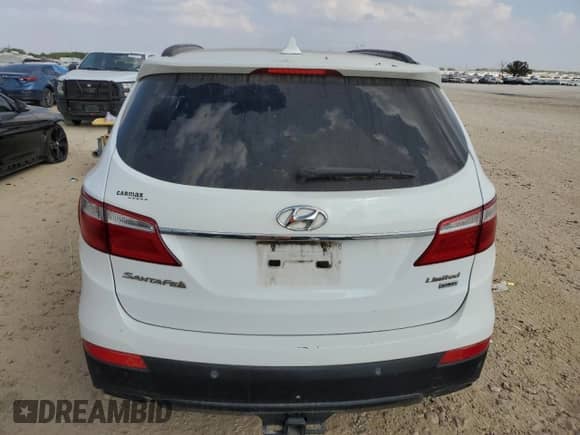 2015 Hyundai Santa Fe Limited with VIN KM8SR4HF7FU107073, listed as a Copart auction lot 87491675 with 112,456 mi miles and Clean title. Bid and sale history available at DreamBid. Image 6.