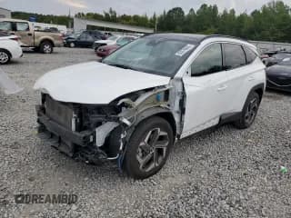 ✅ 2024 Hyundai Tucson Limited • VIN: 5NMJE3DE1RH348738 • Лот: 82078695. Опубликован ранее на Copart с пробегом 59 386 миль. Бесплатный доступ к архиву аукционных продаж из США и подробный отчёт об истории автомобиля на DreamBid. Изображение 1.