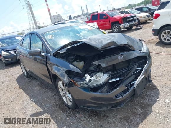✅ 2018 Ford Fusion SE • VIN: 3FA6P0HDXJR193777 • Lot: 42926576. Listed on IAAI with 59,726 mi. Free auction sales archive from the USA and detailed vehicle history report at DreamBid. Image 1.