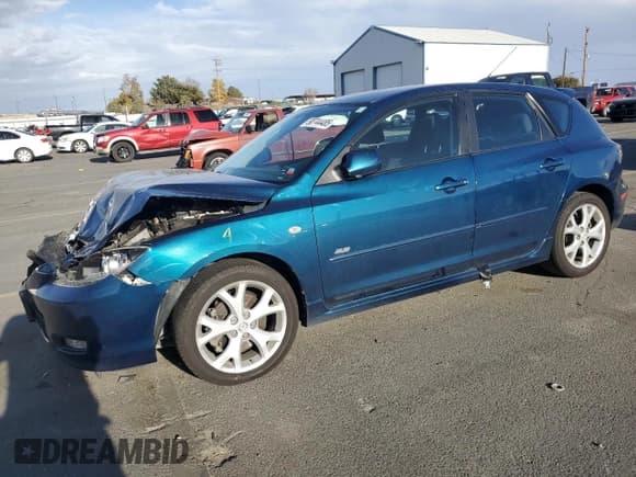 ✅ 2007 Mazda 3 S Sport • VIN: JM1BK143171667256 • Lot: 90744485. Wystawiony na Copart z przebiegiem 151 543 mil. Bezpłatny archiwum sprzedaży aukcyjnych z USA i szczegółowy raport historii pojazdu na DreamBid. Zdjęcie 1.