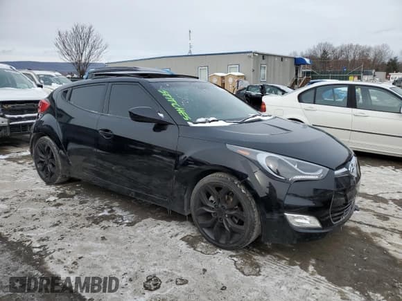 ✅ 2012 Hyundai Veloster w/Gray Int • VIN: KMHTC6AD8CU029764 • Lot: 89122715. Wystawiony na Copart z przebiegiem 75 856 mil. Bezpłatny archiwum sprzedaży aukcyjnych z USA i szczegółowy raport historii pojazdu na DreamBid. Zdjęcie 4.