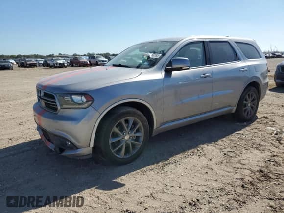2017 Dodge Durango GT z VIN 1C4RDJDG2HC611165, wystawiony jako Copart lot #86844785 z przebiegiem 159 733 mil mil oraz Szkoda całkowita • Salvage title. Historia ofert i sprzedaży dostępna na DreamBid. Obrazek 1.