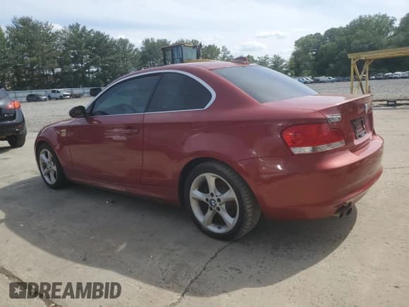 ✅ 2008 BMW 1 Series 128i • VIN: WBAUP735X8VF08259 • Lot: 56908855. Listed on Copart with 157,401 mi. Free auction sales archive from the USA and detailed vehicle history report at DreamBid. Image 2.