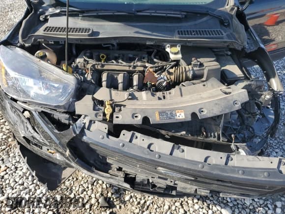 ✅ 2018 Ford Escape S • VIN: 1FMCU0F74JUC30491 • Lot: 93565715. Listed on Copart with 77,540 mi. Free auction sales archive from the USA and detailed vehicle history report at DreamBid. Image 12.