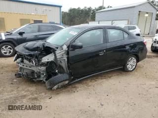 ✅ 2024 Mitsubishi Mirage ES • VIN: ML32FUFJ8RHF20448 • Lot: 93864305. Listed on Copart with 17,689 mi. Free auction sales archive from the USA and detailed vehicle history report at DreamBid. Image 1.