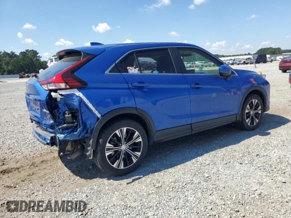 ✅ 2022 Mitsubishi Eclipse Cross SE • VIN: JA4ASWAAXNZ034209 • Lot: 70848965. Wystawiony na Copart z przebiegiem 51 366 mil. Bezpłatny archiwum sprzedaży aukcyjnych z USA i szczegółowy raport historii pojazdu na DreamBid. Zdjęcie 3.