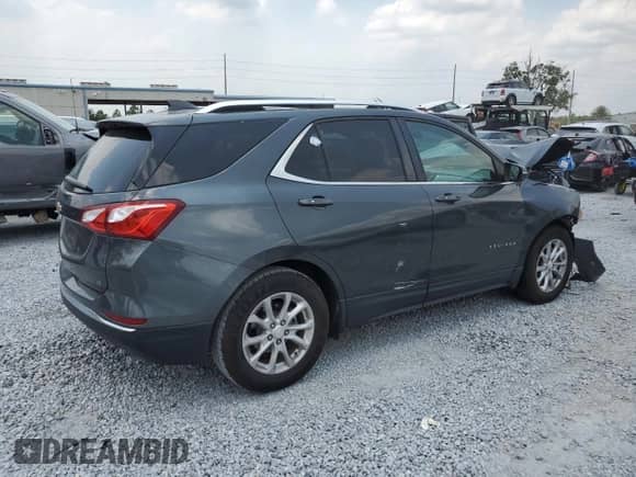 2018 Chevrolet Equinox LT z VIN 3GNAXLEU6JS606014, wystawiony jako Copart lot #60461525 z przebiegiem 41 026 mil mil oraz Szkoda całkowita • Salvage title. Historia ofert i sprzedaży dostępna na DreamBid. Obrazek 3.
