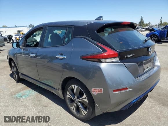 ✅ 2020 Nissan LEAF SV Plus • VIN: 1N4BZ1CP3LC302145 • Lot: 66939145. Listed on Copart with Not provided. Free auction sales archive from the USA and detailed vehicle history report at DreamBid. Image 2.