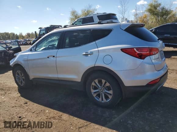 2016 Hyundai Santa Fe z VIN 5XYZU3LB7GG330894, wystawiony jako Copart lot #87209335 z przebiegiem 123 680 mil mil oraz Szkoda całkowita • Salvage title. Historia ofert i sprzedaży dostępna na DreamBid. Obrazek 2.