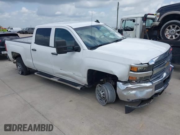 ✅ 2017 Chevrolet Silverado 2500HD Work Truck • VIN: 1GC1KUEG1HF101312 • Lot: 42435610. Listed on IAAI with 120,959 mi. Free auction sales archive from the USA and detailed vehicle history report at DreamBid. Image 1.
