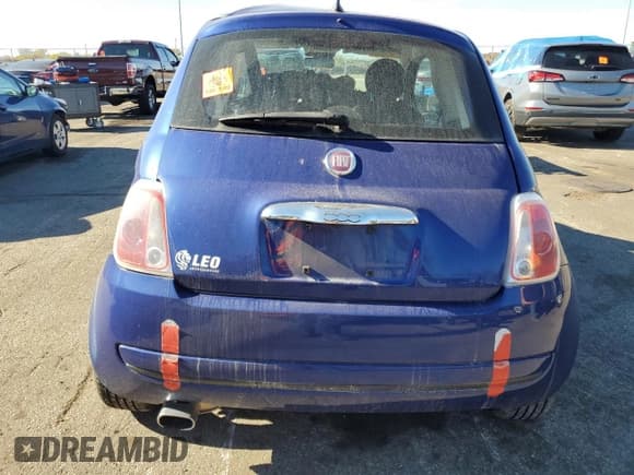 ✅ 2013 FIAT 500 Pop • VIN: 3C3CFFAR2DT633091 • Lot: 91553885. Listed on Copart with Not provided. Free auction sales archive from the USA and detailed vehicle history report at DreamBid. Image 6.