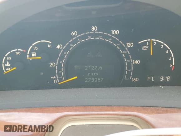 ✅ 2005 Mercedes-Benz S 430 • VIN: WDBNG70J55A439102 • Lot: 78028324. Listed on Copart with 273,967 mi. Free auction sales archive from the USA and detailed vehicle history report at DreamBid. Image 9.