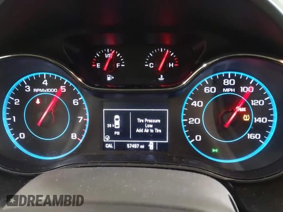 ✅ 2016 Chevrolet Cruze LS • VIN: 1G1BB5SMXG7272517 • Lot: 41283610. Listed on IAAI with 57,497 mi. Free auction sales archive from the USA and detailed vehicle history report at DreamBid. Image 7.