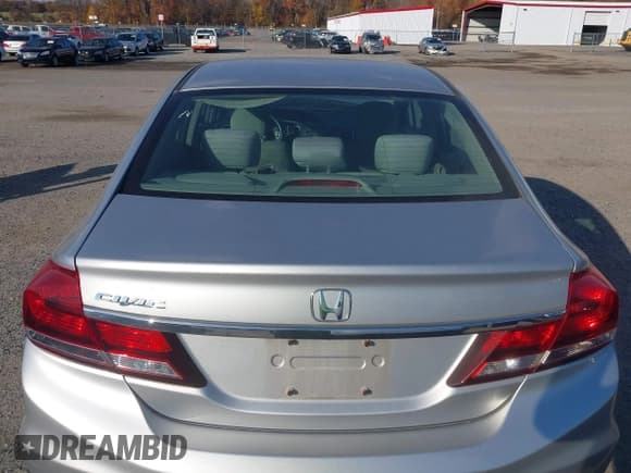 ✅ 2014 Honda Civic LX • VIN: 19XFB2F54EE231484 • Lot: 43568200. Listed on IAAI with 173,346 mi. Free auction sales archive from the USA and detailed vehicle history report at DreamBid. Image 16.