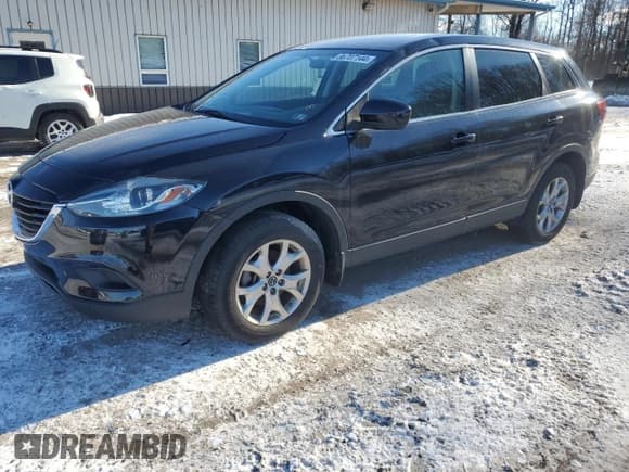 ✅ 2015 Mazda CX-9 Sport • VIN: JM3TB2BA4F0450064 • Lot: 86707144. Listed on Copart with 163,743 mi. Free auction sales archive from the USA and detailed vehicle history report at DreamBid. Image 1.