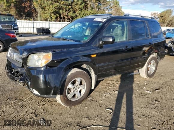 ✅ 2006 Honda Pilot EX-L • VIN: 5FNYF18696B026526 • Лот: 91919505. Опубликован ранее на Copart с пробегом 263 585 миль. Бесплатный доступ к архиву аукционных продаж из США и подробный отчёт об истории автомобиля на DreamBid. Изображение 1.