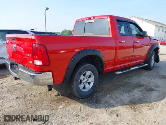 ✅ 2017 Ram 1500 SLT • VIN: 1C6RR7GG2HS583512 • Lot: 42492196. Listed on IAAI with 118,417 mi. Free auction sales archive from the USA and detailed vehicle history report at DreamBid. Image 4.
