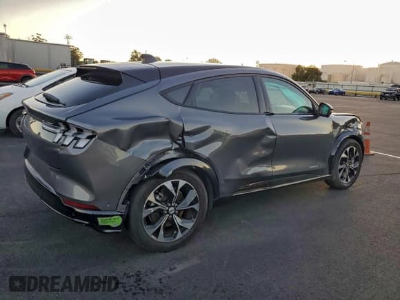 ✅ 2023 Ford Mustang Mach-E Premium • VIN: 3FMTK3SU6PMA02220 • Lot: 93963485. Listed on Copart with Not provided. Free auction sales archive from the USA and detailed vehicle history report at DreamBid. Image 3.