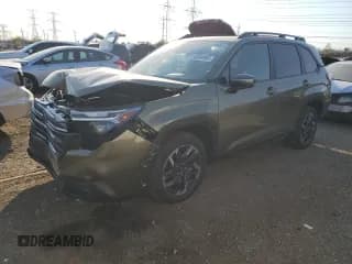 ✅ 2025 Subaru Forester Limited • VIN: JF2SLDRC8SH511398 • Lot: 90800565. Listed on Copart with 10,828 mi. Free auction sales archive from the USA and detailed vehicle history report at DreamBid. Image 1.