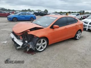 ✅ 2015 Dodge Dart GT • VIN: 1C3CDFEB8FD391645 • Лот: 71187495. Опубликован ранее на Copart с пробегом 107 211 миль. Бесплатный доступ к архиву аукционных продаж из США и подробный отчёт об истории автомобиля на DreamBid. Изображение 1.