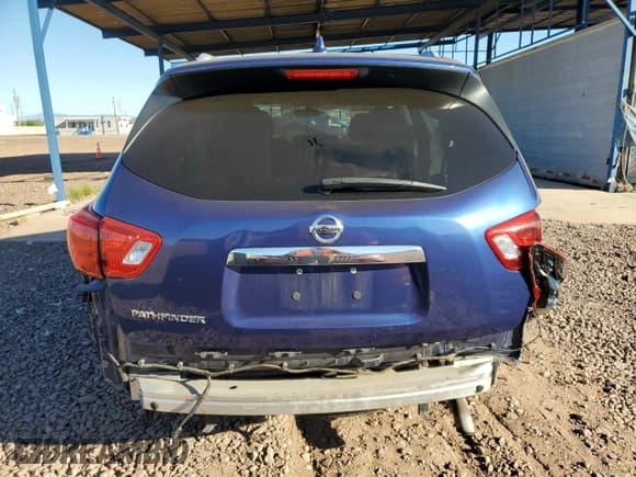 ✅ 2019 Nissan Pathfinder S • VIN: 5N1DR2MN8KC584962 • Lot: 87435795. Listed on Copart with 53,949 mi. Free auction sales archive from the USA and detailed vehicle history report at DreamBid. Image 6.