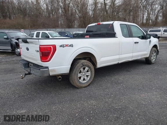 ✅ 2021 Ford F-150 XL • VIN: 1FTFX1E5XMKD25149 • Lot: 41524584. Listed on IAAI with 105,883 mi. Free auction sales archive from the USA and detailed vehicle history report at DreamBid. Image 4.