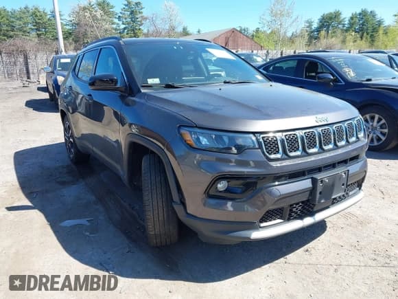 ✅ 2023 Jeep Compass Limited • VIN: 3C4NJDCN5PT505787 • Лот: 42145902. Опубликован ранее на IAAI с пробегом 12 302 миль. Бесплатный доступ к архиву аукционных продаж из США и подробный отчёт об истории автомобиля на DreamBid. Изображение 13.