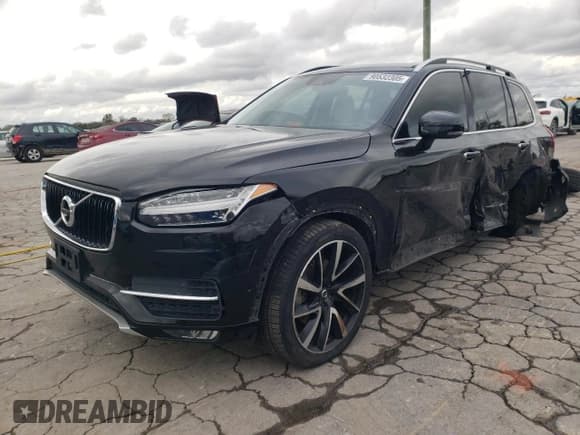 ✅ 2019 Volvo XC90 Momentum • VIN: YV4A22PK2K1441270 • Lot: 90532305. Listed on Copart with 115,460 mi. Free auction sales archive from the USA and detailed vehicle history report at DreamBid. Image 1.