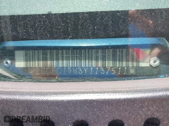 ✅ 2000 Chevrolet Silverado 1500 • VIN: 2GCEC19W3Y1137511 • Лот: 41449575. Опубликован ранее на IAAI с пробегом 309 743 миль. Бесплатный доступ к архиву аукционных продаж из США и подробный отчёт об истории автомобиля на DreamBid. Изображение 9.