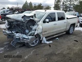 ✅ 2014 Chevrolet Silverado 1500 High Country • VIN: 3GCUKTEJ3EG498342 • Лот: 43144305. Опубликован ранее на Copart с пробегом 141 679 миль. Бесплатный доступ к архиву аукционных продаж из США и подробный отчёт об истории автомобиля на DreamBid. Изображение 1.