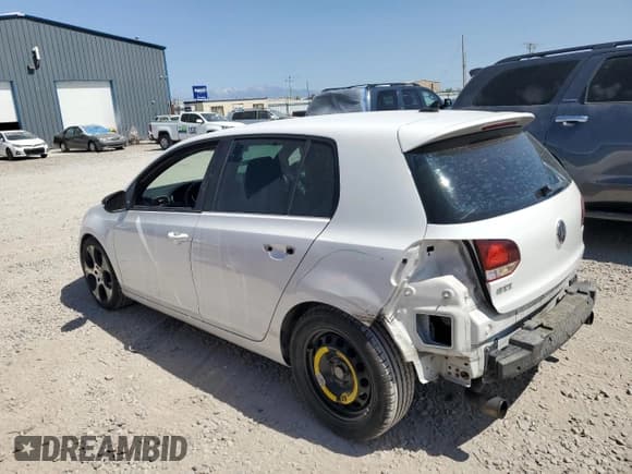 ✅ 2012 Volkswagen Golf GTI Autobahn • VIN: WVWHV7AJ7CW291246 • Lot: 61469265. Listed on Copart with 137,884 mi. Free auction sales archive from the USA and detailed vehicle history report at DreamBid. Image 2.