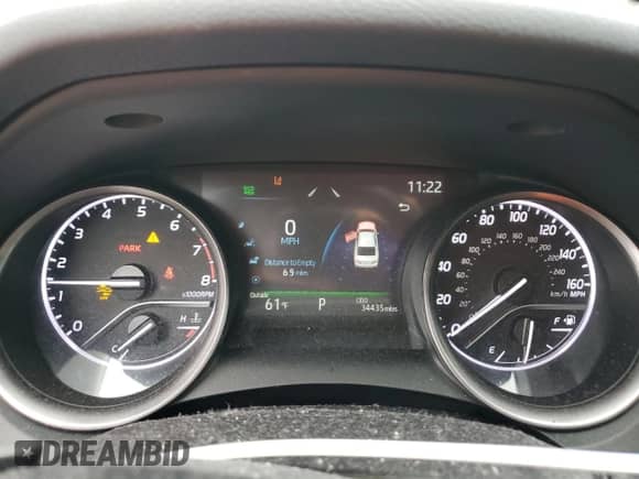 2022 Toyota Camry SE z VIN 4T1G11BK6NU059498, wystawiony jako Copart lot #80490485 z przebiegiem 34 435 mil mil oraz Szkoda całkowita • Salvage title. Historia ofert i sprzedaży dostępna na DreamBid. Obrazek 9.